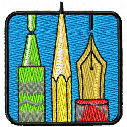 School Embroidery Design 7